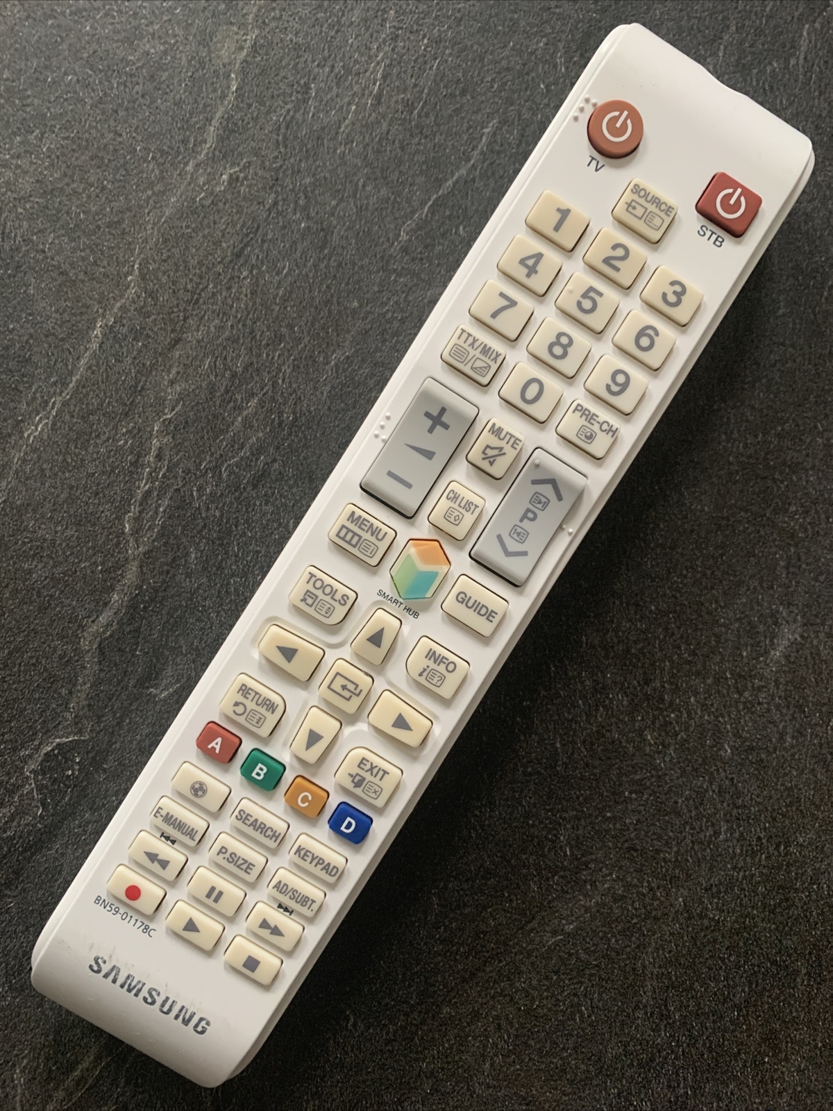 SAMSUNG  BN59-01178C GENUINE REMOTE FULLY STRIPPED CLEANED TESTED AND WORKING