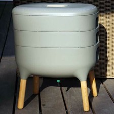  WURMKOMPOSTER, DESIGN-KOMPOSTER, KÜCHENKOMPOSTER, KOMPOSTER