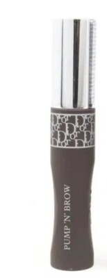 Diorshow Pump 'N' Brow Squeezable Brow Mascara 004 Black (5mL/0.17Oz) NWOB
