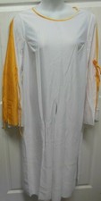 PRAISEWEAR TUNIC White with Gold Insets Ladies Adult Sizes LITURGICAL