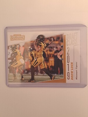 Drew Lock 2019 Contenders Draft Picks Draft Class Rookie Card RC 