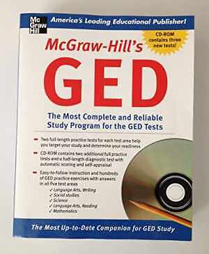Mcgraw-Hill's GED: The Most Complete - Paperback, by McGraw-Hill - Acceptable