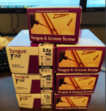 Tongue-Tite Tongue & Groove Screws 1400 quantity job lot