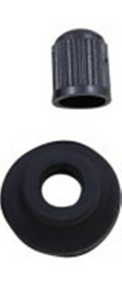 Bolt MC Hardware 2007-GRM Valve Stem Grommet and Cap Black Sold Individually