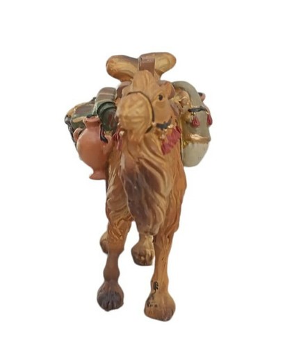 Statuina Cammello in Resina per Presepe,h 9 x 9 cm, marca DueEsse Christmas, - Foto 3 di 5