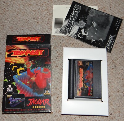 Atari Jaguar Tempest 2000 CIB (Pre-owned) Tested, Free Shipping*