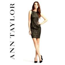 Ann Taylor Cheetah Print Dress 8
