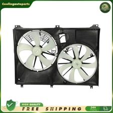 623380 For 2014-2019 Toyota Highlander Radiator Condenser Cooling Fan Assembly