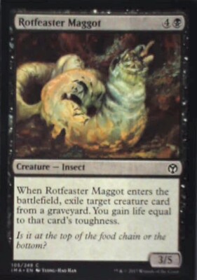 Rotfeaster Maggot - Iconic Masters: #105, Magic: The Gathering Nm R34