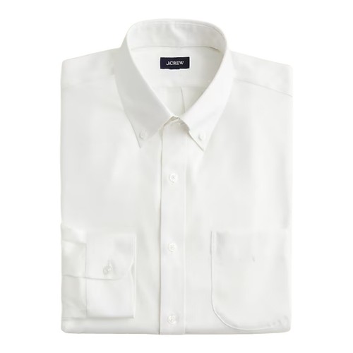 Chemise Habillée J Crew Thomas Mason Violette - Taille XS, Coupe Slim, Manches Longues