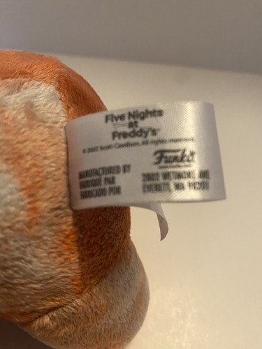 Funko FNAF Five Nights at Freddy's Foxy 7” Plush Stuffed! - Picture 5 of 6