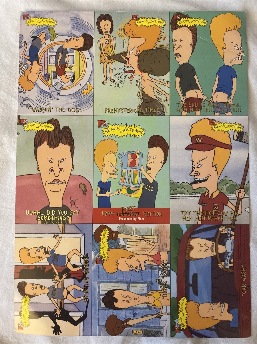 激レア1994 vintage beavis and butt head Mtv s-l400.jpg