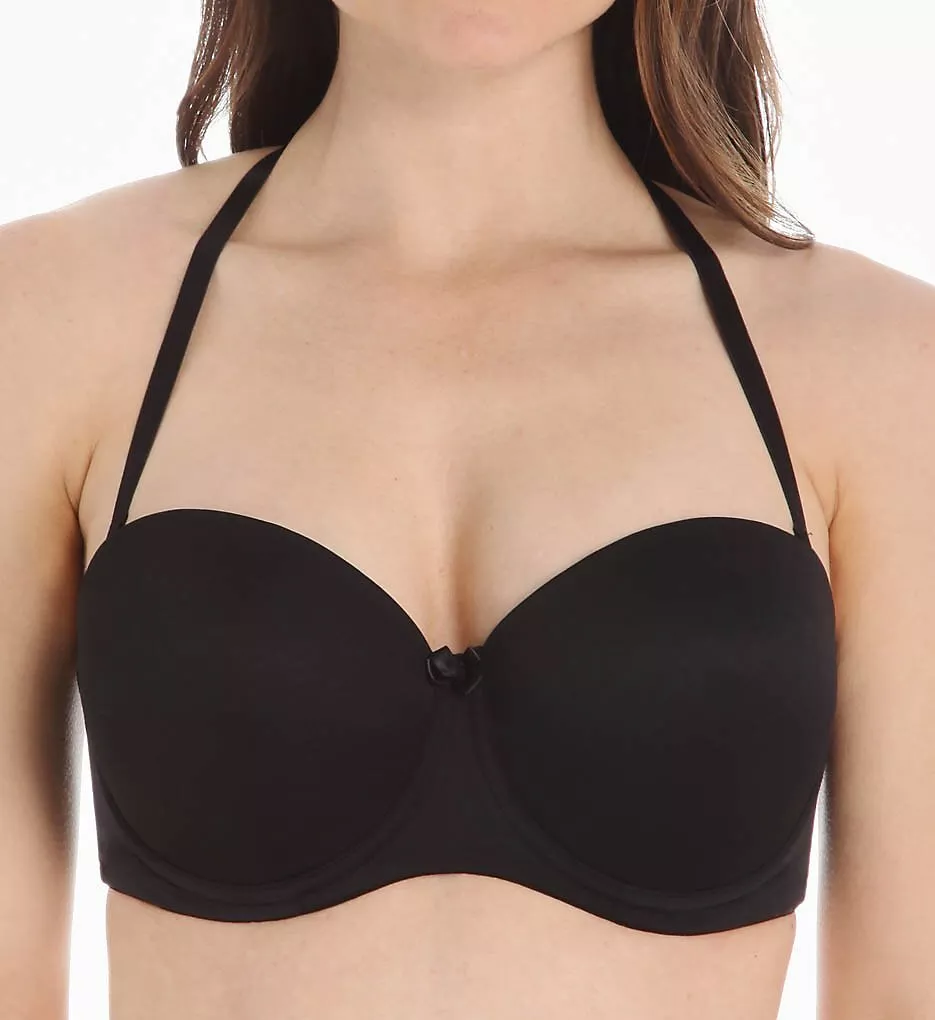 Va Bien BLACK Ultra-Lift Strapless Bra, US 32G, UK 32F