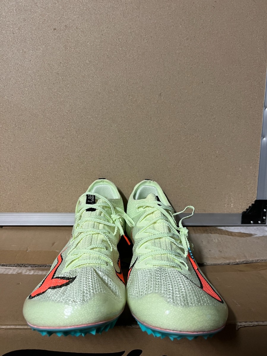 Nike Men Size 15 Zoom Superfly Elite 2 Track Spikes Barely Volt CD4382-700 New Nike Zoom Superfly Elite 2 Track Spikes Barely Volt CD4382  main image 3