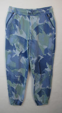 Athleta Girl Size XLarge 14 Blue Tie Dye Warm Up Jogger Pants Retail 59