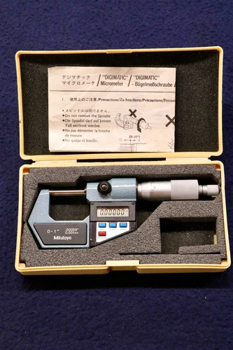 MITUTOYO 293-761 0-1" ELECTRONIC MICROMETER