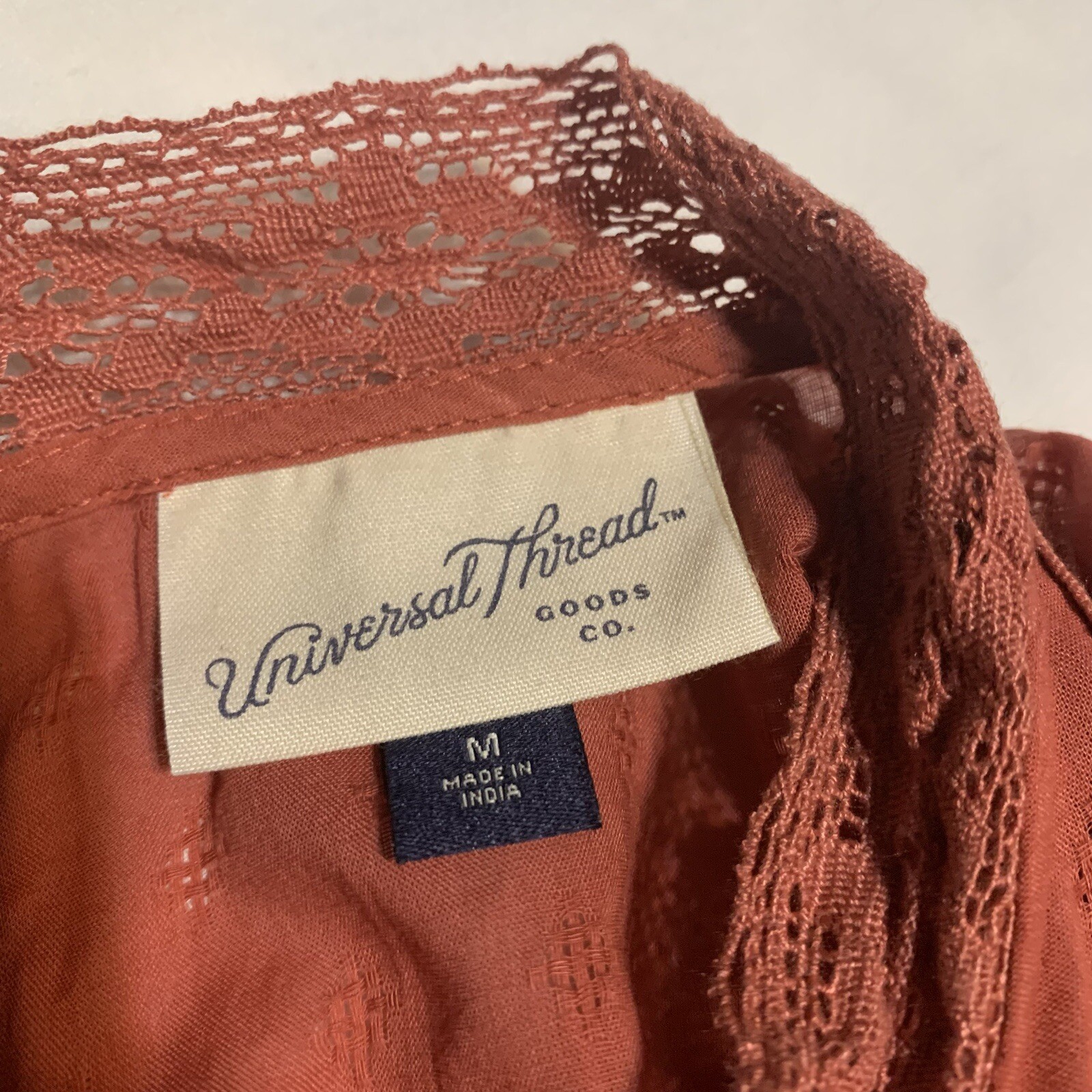 Universal Thread Womens Top Size Medium Cotton La… - image 16