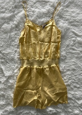Cinq à Sept Tous Les Jours Amia Twill Romper sz L