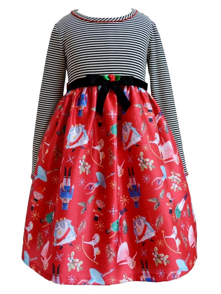Bonnie Jean Vestito Natale Schiaccianoci Per Bambine - Completo Con