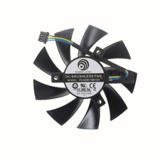 87MM PLA09215B12H DC12V 0.55A 4PIN graphics fan for ASUS PH-GTX1060-3G 6GB