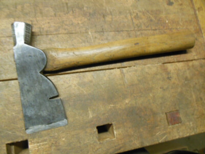 vintage PLUMB USA carpenter hatchet old woodsman timber tool