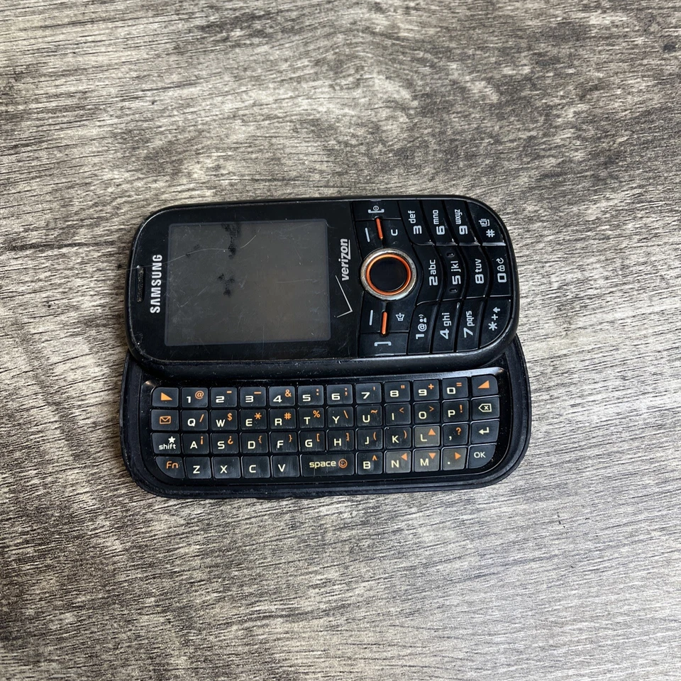 Samsung Intensity Verizon BLACK Cell Phone 1.3 MP Slider SCH-U450 ⚠️ONLY⚠️ - Image 3 of 4