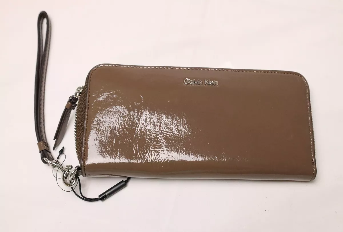 Calvin Klein Women s Saffiano Continental Zip Around Wallet NC3