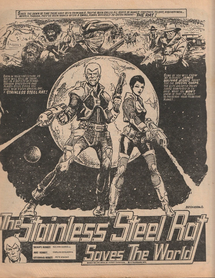 2000 AD Prog #166 - Fleetway 1980 - Bolland Star Wars Gaming Front Cover Add - Image 3 of 4