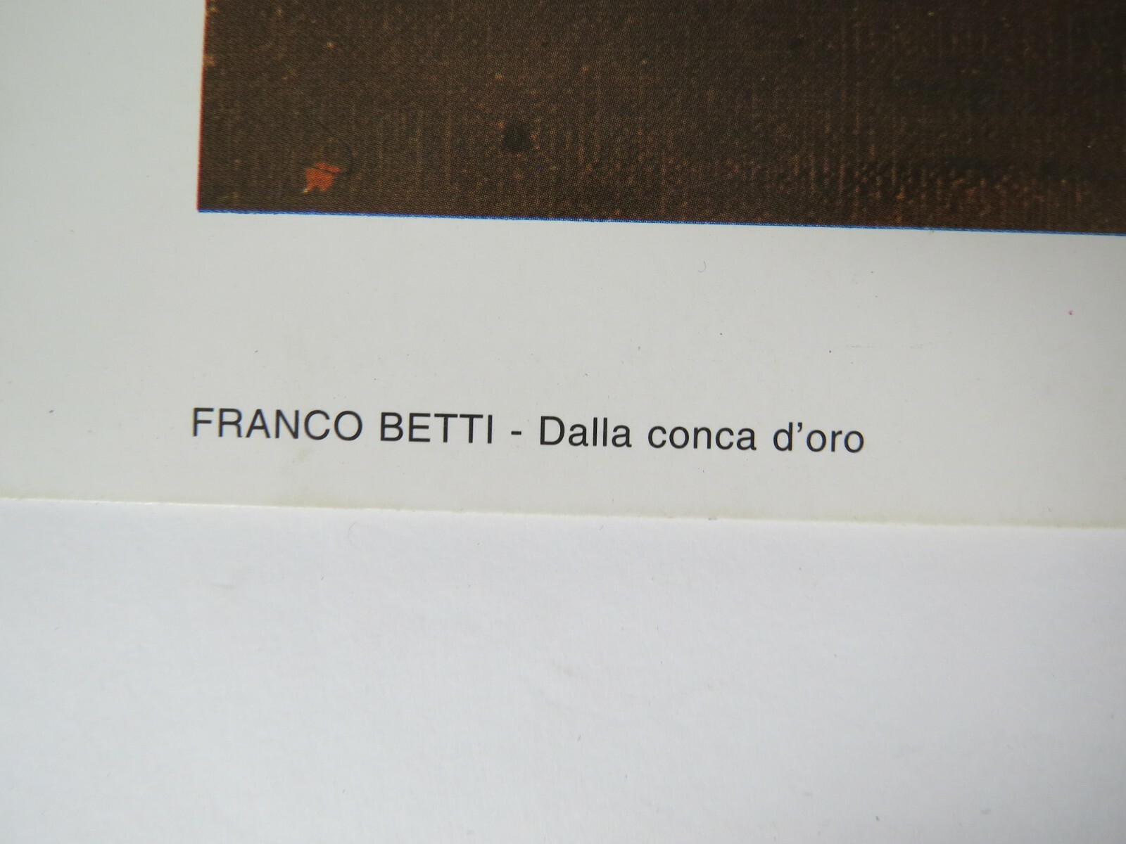 Arts print poster wall lithograph Franco Betti Fruit Basket Italy still life 