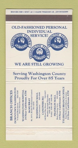 Matchbox - Washington Federal Savings Washington Canonsburg PA