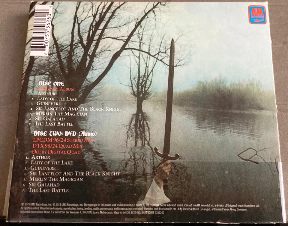 Rick Wakeman: THE MYTHS AND LEGENDS OF KING ARTHUR... - CD/DVD Deluxe Ed. EXC! - Bild 2 von 4