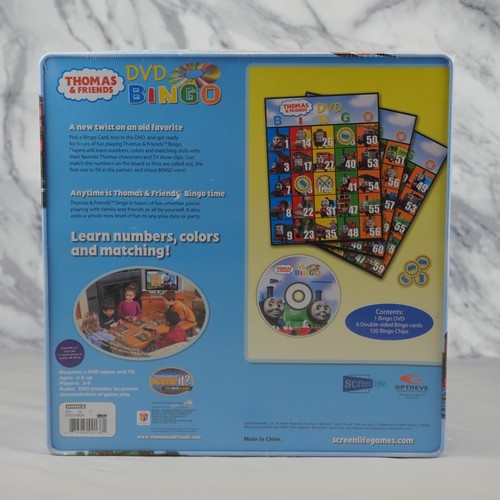 Thomas The Tank Engine DVD Bingo Childrens TV Game Thomas Train Friends - New - Picture 3 of 6