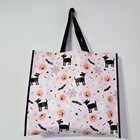 Ghosts Dogs Pumpkins Bats Candy Halloween Home Goods Shopping Bag Reusable Tote