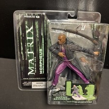 Product Image: MORPHEUS THE MATRIX RELOADED SERIES ONE MCFARLANE TOYS FIGURE 2003 NIB