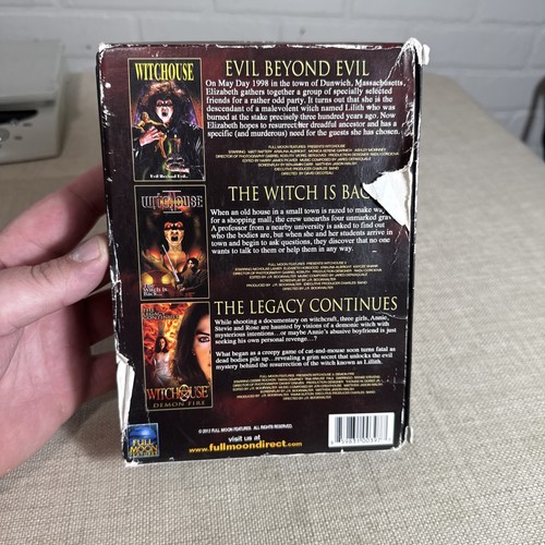 THE WITCHOUSE TRILOGY 1 2 3 - Complete 3 DVD Box Set Horror OOP Rare - Picture 12 of 14