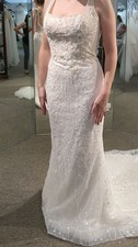 Unaltered Designer Wedding Dress – Abella Collection, Allure Bridal, Size 10