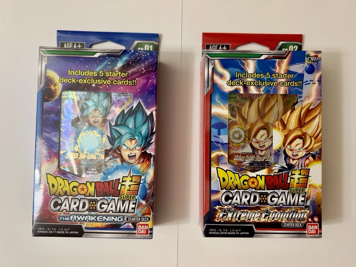 dragon ball super card game starter deck the awakening The Awakening Sealed Collectible Card Game Decks & Kits for sale