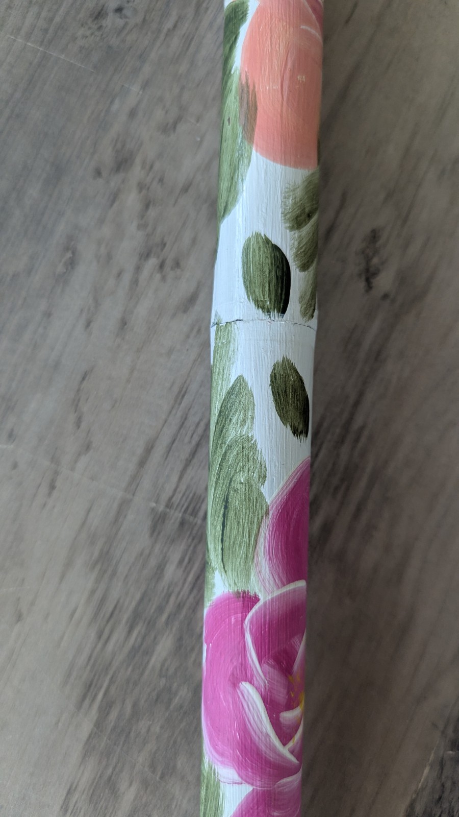 Walking Cane, Hand Painted With Solid Brass Duck … - image 6