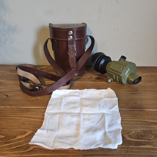 ZRAK ON-M59 Military Surplus Anti-Tank Optical Scope with Leather Case Militaria