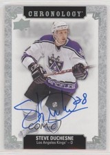 2018 Upper Deck Chronology Franchise History Steve Duchesne #FH-LA-SD Auto 00s4