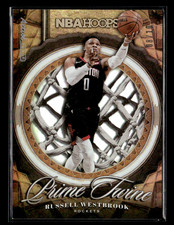 Russell Westbrook 2020-21 Hoops Prime Twine Artist Proof 8/10 #16