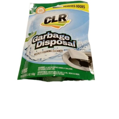 1 CLR Fresh & Clean Garbage Disposal FRESH SCENT Foaming Cleaning Pods 5 ct