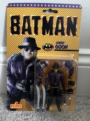 MEZCO Batman (1989) 5 Points Figure Collection Joker Goon 3.75'' Retro Cardback