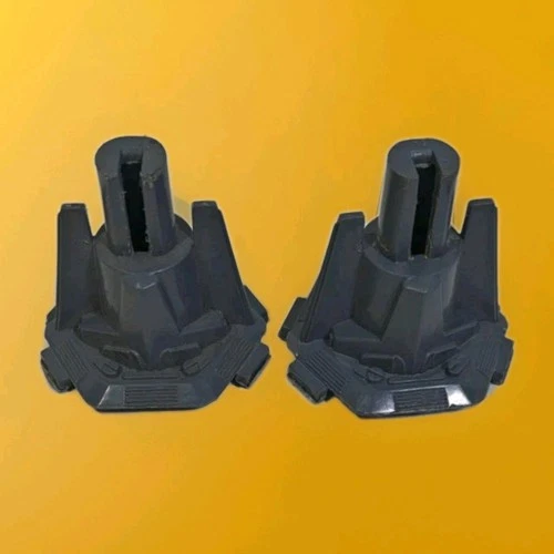 1978 Star Wars Tie Fighter Set of 2 Darth Vader Kenner Wing Connector Parts Gray