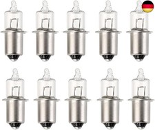 P13.5S 6V 2.4W Halogen Fahrrad Birne Glühbirne Ersatzbirne Vorderlicht, 2500K