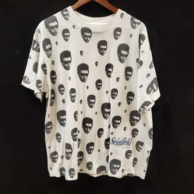 Vtg Stanely Desantis 1993 Kramer Seinfeld Single Stitch Aop T-Shirt Size XL