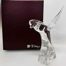 Daum Crystal Donkey Head Sculpture w/box Made in France