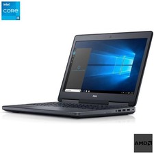 Dell Precision 7710 Laptop: i5-6300HQ, 128GB SSD + 1TB HDD, AMD 5170M, Warranty