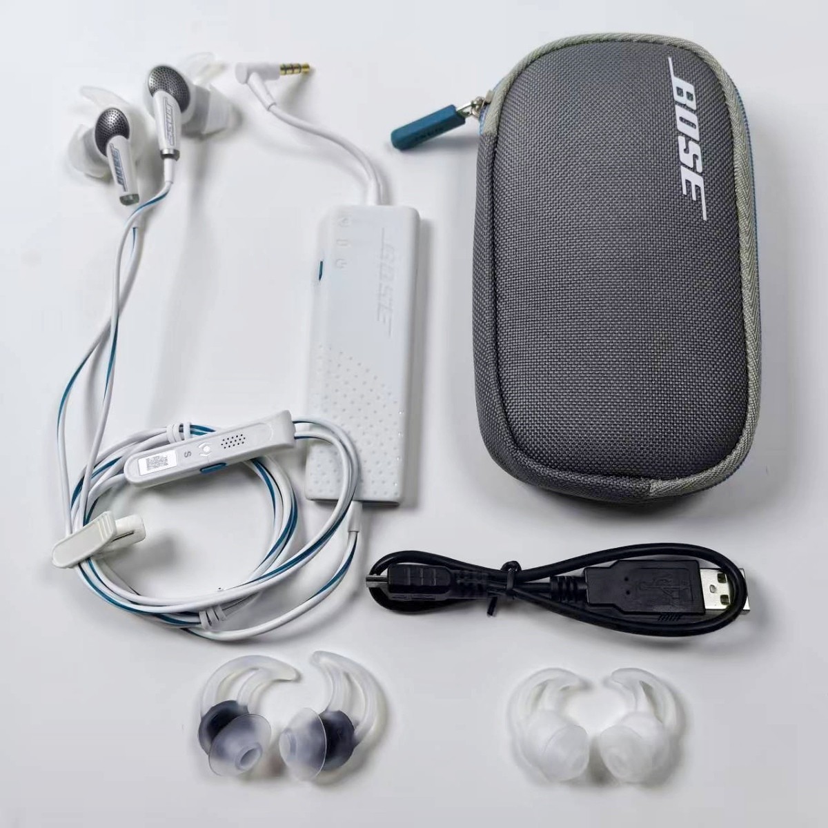 Bose QuietComfort 20 QC20 Noise Cancelling Headphones Wired In Ear