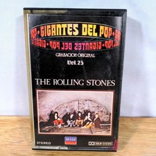 1983 Vintage The Rolling Stones Story of Stones Cassette Tape Gigantes del Pop